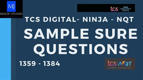 TCS NINJA DIGITAL NQT 2021 Aptitude Questions With Solutions 1359