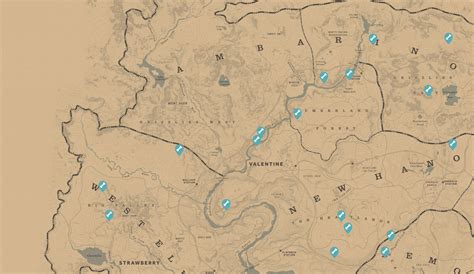 Red Dead Redemption 2 All Dinosaur Bones Map Bxebon