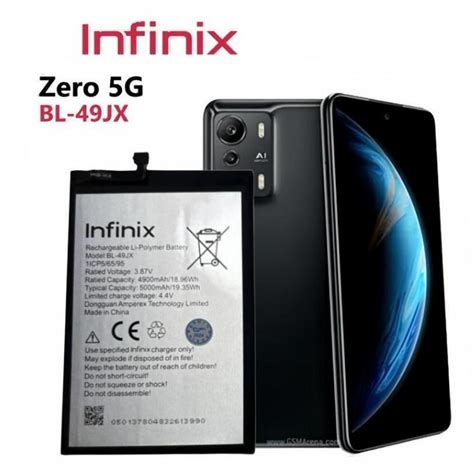 BL49JX แบตเตอรแท ของ Infinix Hot 30 Hot 20i Hot 12 Hot 11S X6817 X6827 X665 X665B Shopee