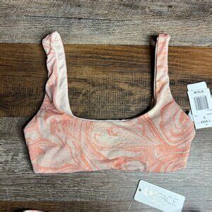 L Space Swim Nwt Lspace Shimmer All Swirled Up Bikini Set Camacho