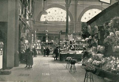 Beautiful Interior Of The Old Kirkgate Market Bradford City Leeds