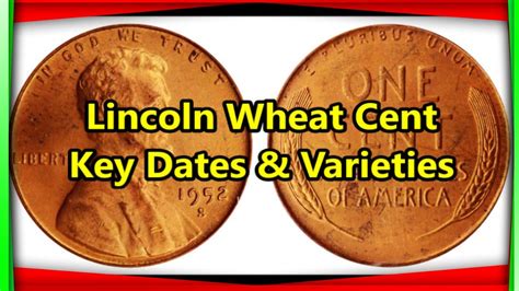 Rare Pennies Worth Money Wheat Cent Key Dates And Rare Coins Youtube