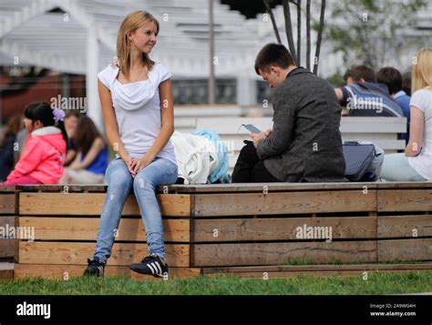 Russian Blonde Girl Hi Res Stock Photography And Images Alamy