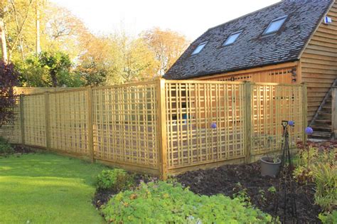 Jacksons Premier Tartan Trellis Panels George Stone Gardens