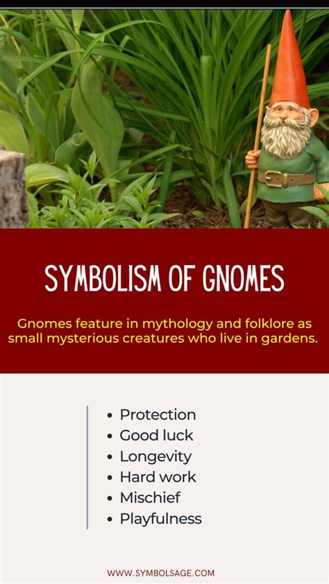 Symbolism of Gnomes – Symbol Sage | Gnomes, Symbols, Folklore