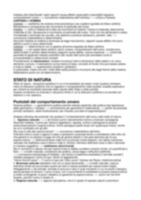 SOLUTION: Filosofia politica: il pensiero e le opere di Grozio, Hobbes