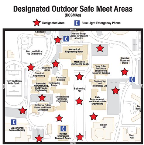 map of texas tech campus
