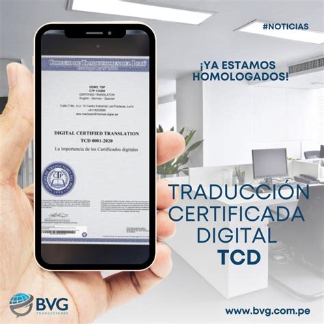 ¿por Qué Usar La Traducción Certificada Digital Bvg