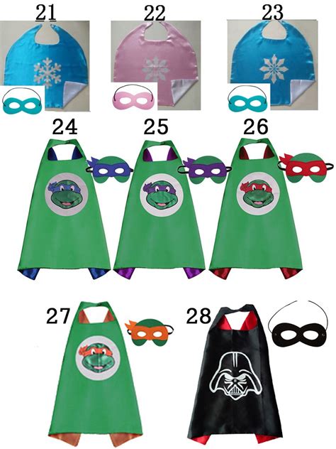 Купить Плащ 100 + 100 маска дети супергероя мысы Хэллоуин черный супер ...