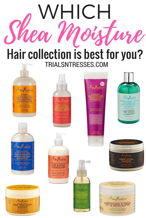 Which Shea Moisture Hair Collection Is Best For You Sheamoisture