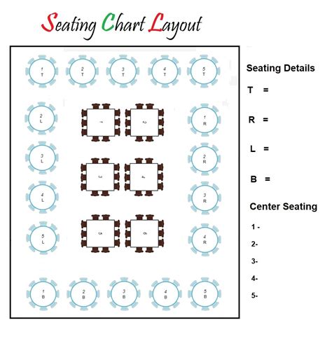 Seating Chart Templates 12 Free Xlsx Docs And Pdf Formats Samples