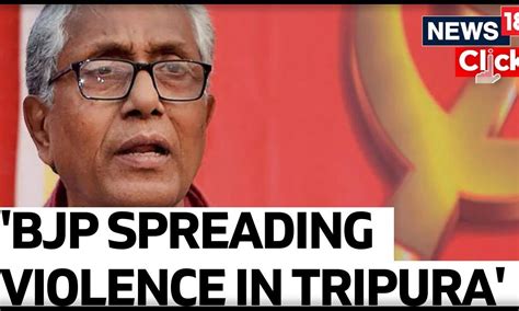 Tripura Elections 2023 Manik Sarkar Exclusive On Bjps Violence In Tripura English News News18