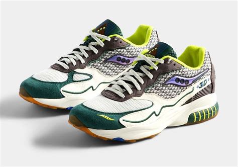 Bodega X Saucony 3D Grid Hurricane Date De Sortie Crumpe