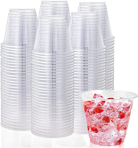 Vasos De Pl Stico Transparente De Onzas Vasos Desechables De Pl Stico