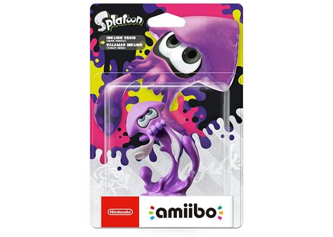 Nintendo Splatoon Inkling Squid Amiibo Purple