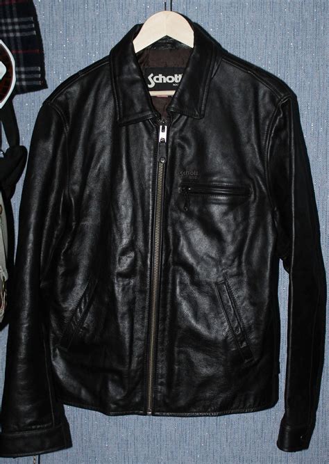 Schott Schott NYC Genuine Leather Jacket Made In USA Vintage Rare Grailed