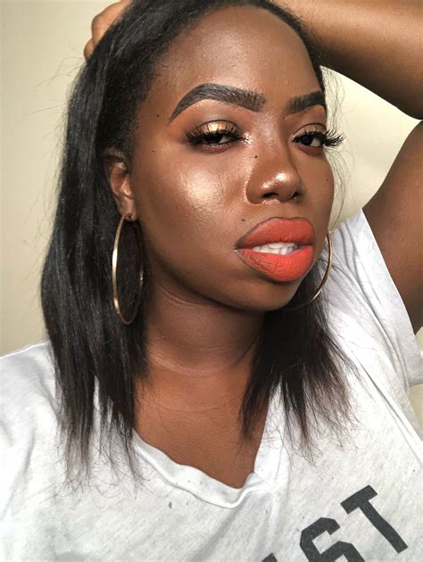 Beautiful Dark Skinned Women Beautiful Lips Beautiful Black Women