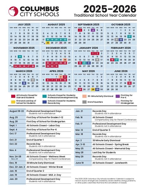 ohio u calendar 1