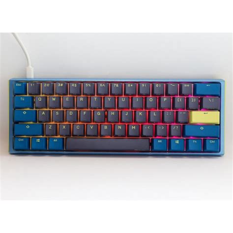 Ducky One 3 Daybreak Mini 60 Hot Swappable MX Red RGB PBT Teclado Mecánico PcComponentes