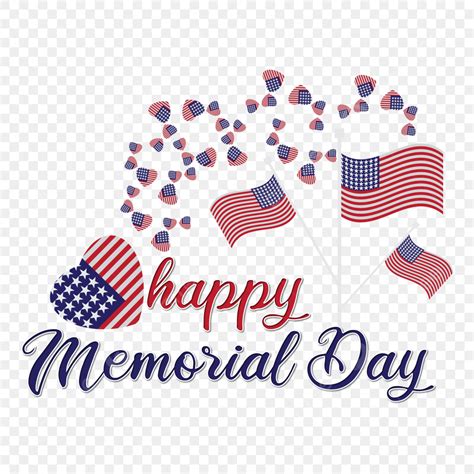 Memorial Day Usa Vector Art PNG Free Memorial Day Usa Vector Png In