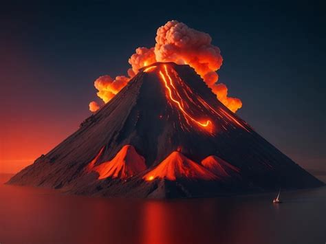 Premium Photo Beautiful Volcanoes