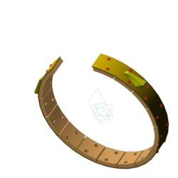 Лента тормозная - Чертежи, 3D Модели, Проекты, Подъемно транспортные ...