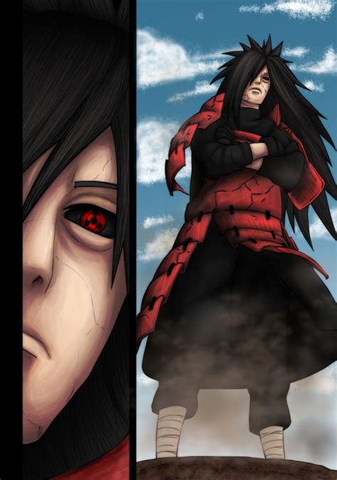 Madara Uchiha Sharingan Drawing