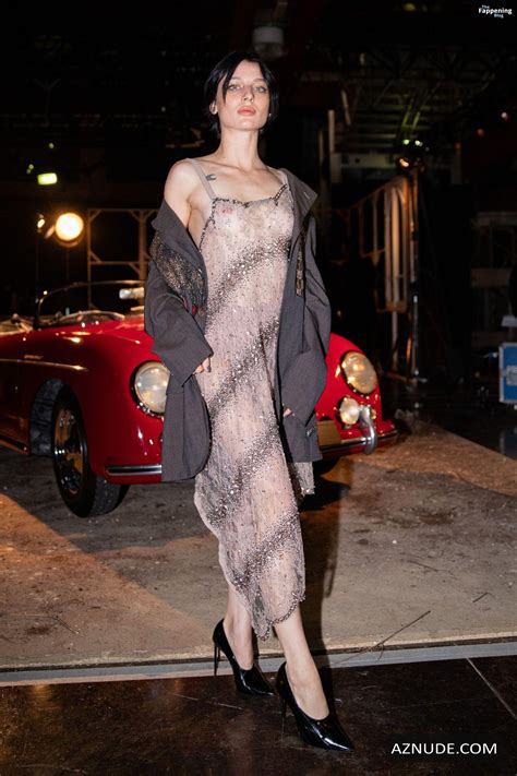 Alice Pagani Sexy Flashes Her Hot Tits At Antonio Marras Fashion Show In Milan Aznude