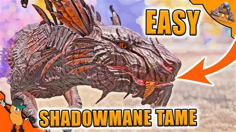 How To Tame A Shadowmane Easy Ark Genesis 2 Beginners Guide YouTube