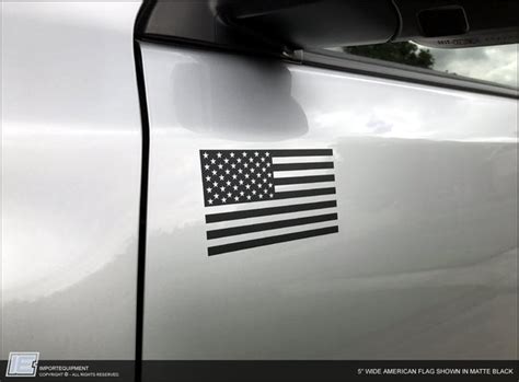 Custom American Flag SIDE WINDOW Decals - Choose Your Size ...