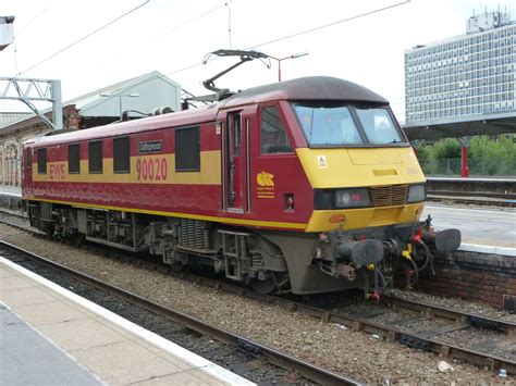 Class 90 90020 June 12th 2012 Crewe Station Ews Liveried Flickr