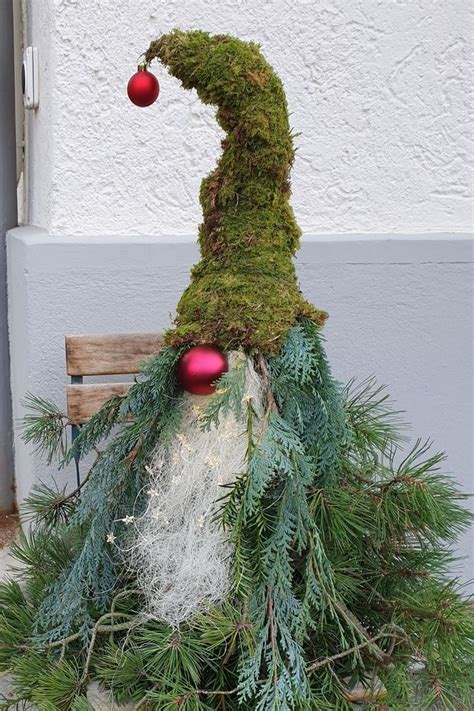 Wichtel Aus Tannengr N Diy Deko Drau En Weihnachten Dekoration