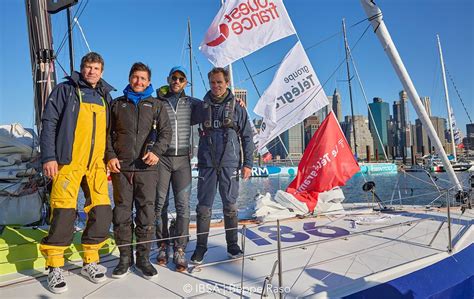 Alberto Bona And The Class Ibsa Fifth Place At The Transat Cic