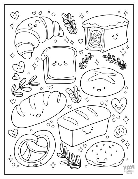 kawaii printable coloring pages 10