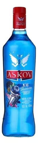 Askov Vodka Remix Blueberry Garrafa 900 ML 1 Unidad MercadoLivre