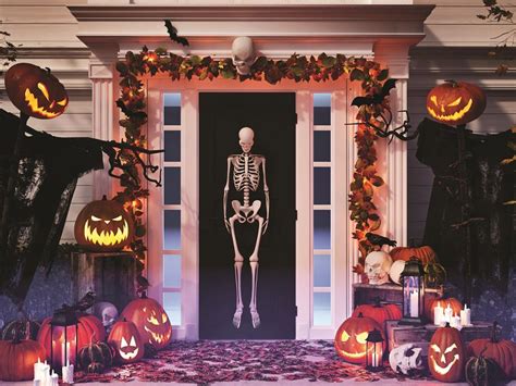 Halloween House Decoration Wallpapers Wallpaper Cave