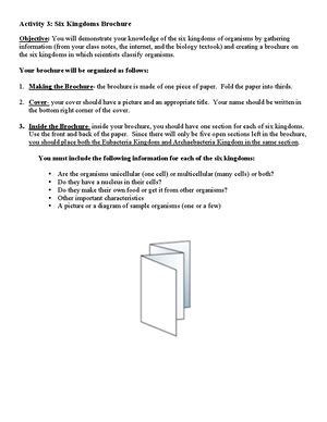 Prokaryotes And Protists Lab Protocol And Datasheet V3 Cv Lab 5