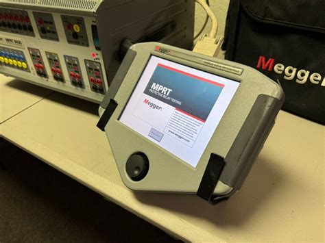 Megger MPRT8430 Protective Relay Test System With Touch View Interface