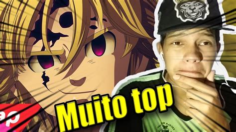 REACT 1 Rap do Meliodas Nanatsu no Taizai EU SOU O CAPITÃO NERD