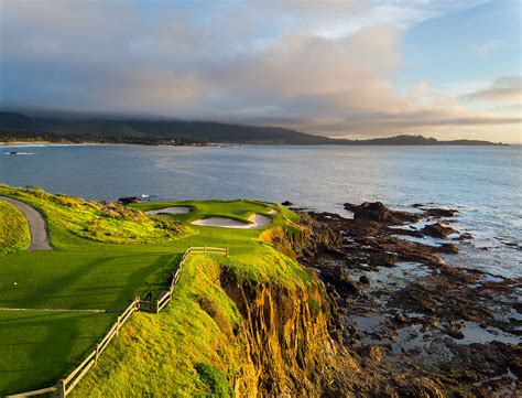 7th Hole Pebble Beach Golf Links Late Afternoon Light On Flickr