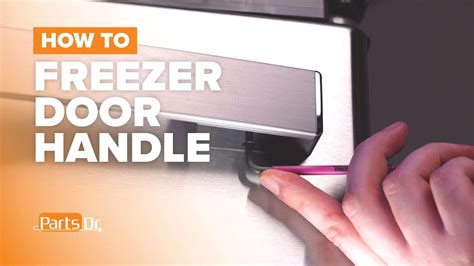 How To Reattach A Refrigerator Door Handle At Angela Peggy Blog