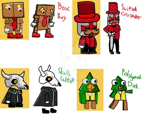 Scribblenauts Characters by GermanMiner13 on DeviantArt