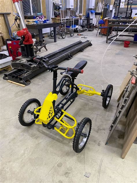 Веломобиль квадроцикл в 2024 г | Педальный автомобиль, Концептуальные ...