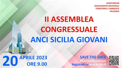 Programma Della Ii Assemblea Congressuale Anci Sicilia Giovani Palermo