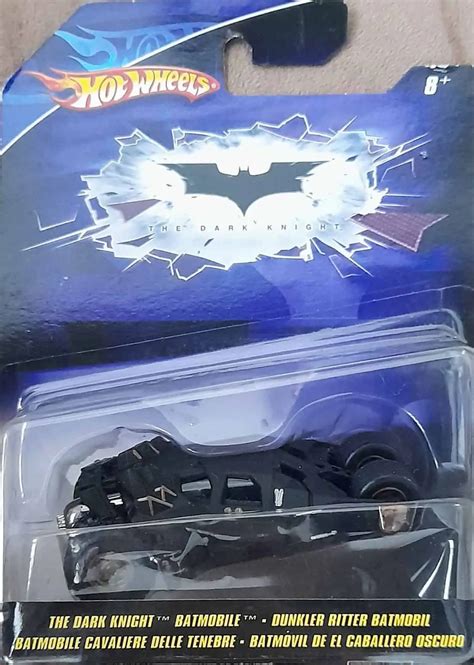 Hot Wheels Batman The Dark Knight Batmobile Escala Universo Hot Wheels