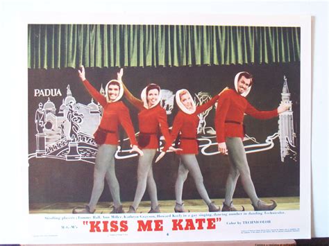 "KISS ME KATE" MOVIE POSTER - "KISS ME KATE" MOVIE POSTER