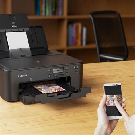 Canon Pixma Ts704 Document, Photo, CD & ID Card Wireless Printer ...