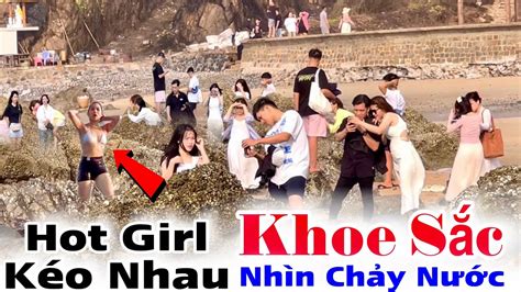 Choáng Ngợp Khi Nhìn Hot Girl Làm Điều Này Khang T Khám Phá Du Lịch Việt Nam Bãi Biển Vũng
