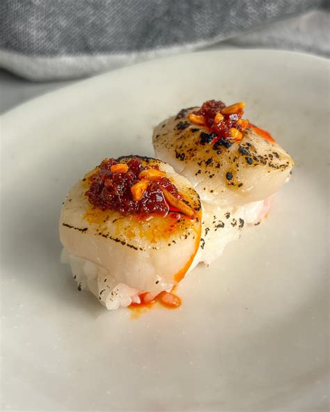 Scallop Nigiri 4 Ways Homemade Dining And Cooking