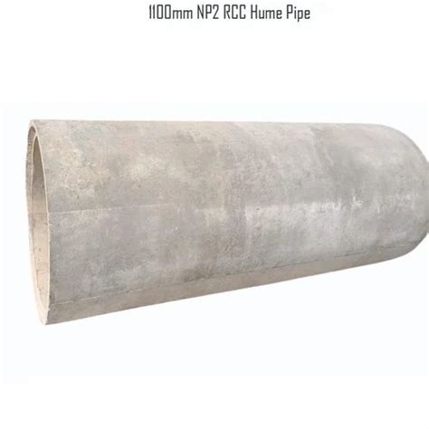 1100mm NP2 RCC Hume Pipe At Rs 10000 Piece RCC Hume Pipes In